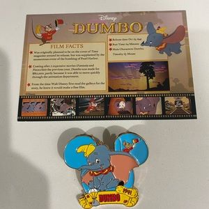 The Bradford Exchange Magical Moments Of Disney Dumbo 1941 Disney Pin With Card